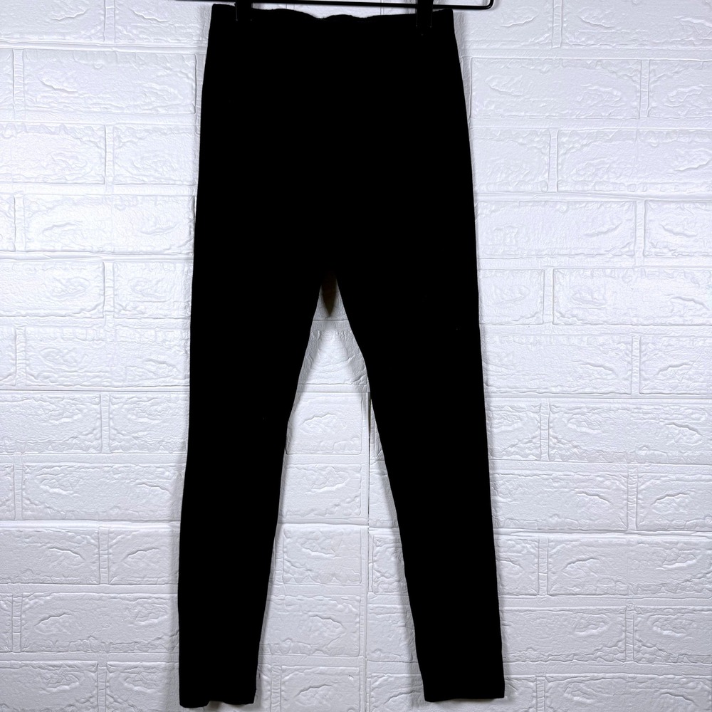The Childrens Place Leggings Kids Size 10/12 Black Cotton Blend Basic Everyday